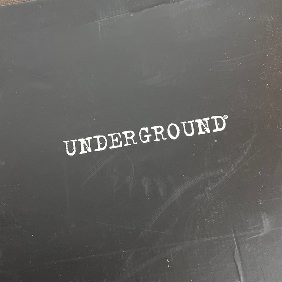 Underground England Chelsea Boots - Black Leather UK Size 6 - Picture 12 of 13